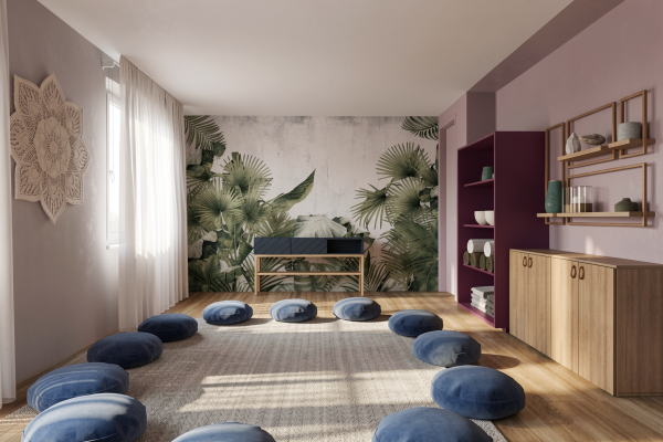 Espaço de terapias e meditação por Erika Karpuk (7)